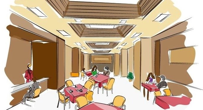 【工裝】餐廳這樣設(shè)計，這才叫"秀色可餐"！